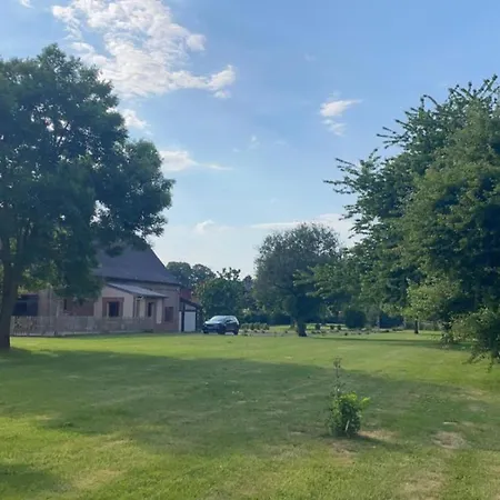 Semesterbostad Havre De Paix Normand Grange Spacieuse & Vue Campagne & Cheminee Criquiers