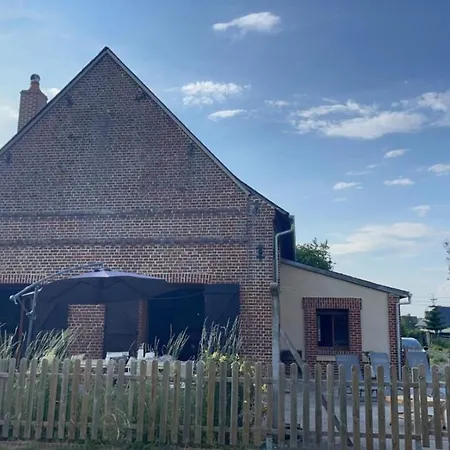 Havre De Paix Normand Grange Spacieuse & Vue Campagne & Cheminee