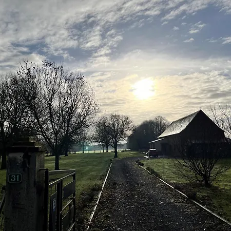 Havre De Paix Normand Grange Spacieuse & Vue Campagne & Cheminee Criquiers