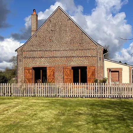 Maison Normande Typique 10 Pers , Grande Piece A Vivre ,Cheminee, Grand Jardin Holiday home